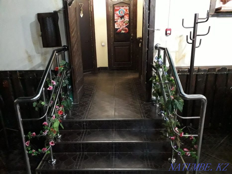 Перила,двери,пилон,полумесяц из нержавеющей стали. Сварка аргоном Павлодар - изображение 6