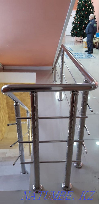 Stainless steel railings and railings Karagandy - photo 7