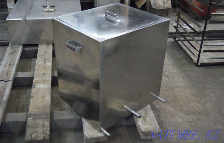 Тот баспайтын болаттан жасалған цистерналар, темекі шегушілер және т.б.  Қостанай  - изображение 1