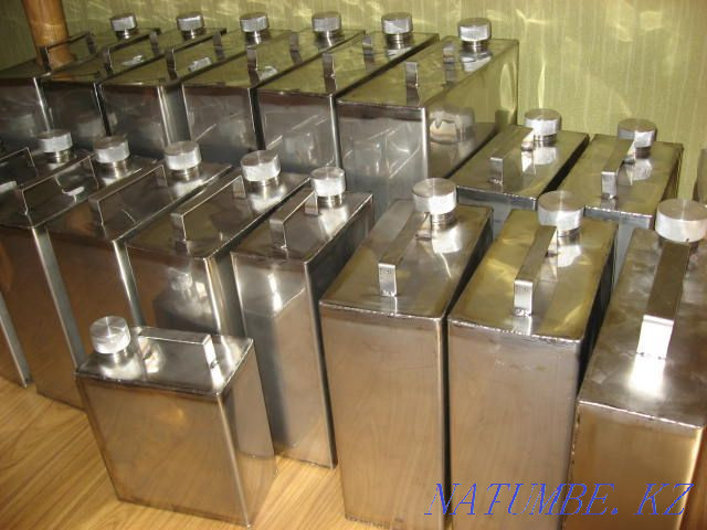 Тот баспайтын болаттан жасалған цистерналар, темекі шегушілер және т.б.  Қостанай  - изображение 3