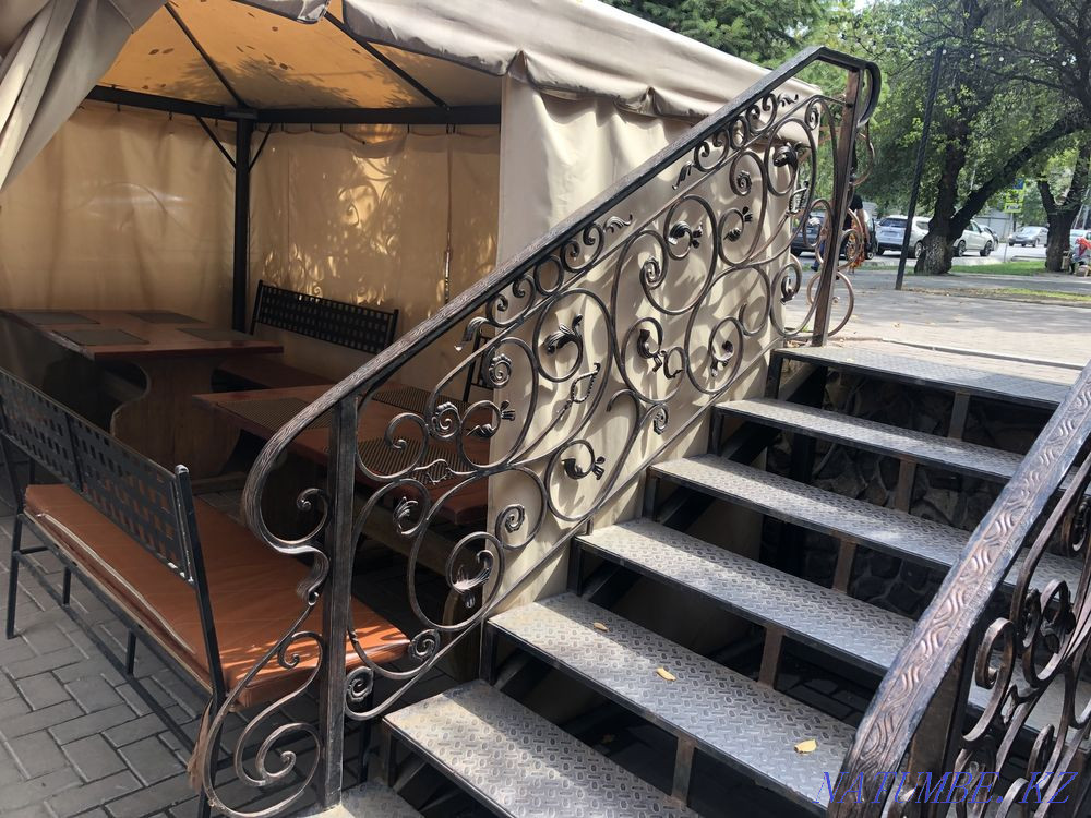 Wrought iron railings and railings Karagandy - photo 8