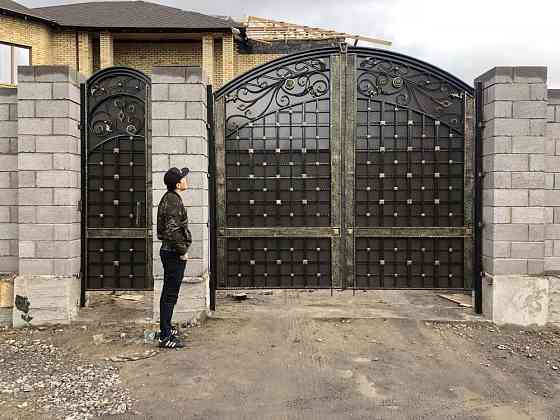 Ворота и заборы , кованые ворота Караганда