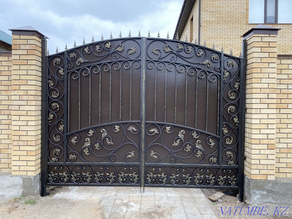 Gates and fences, wrought iron gates Karagandy - photo 5