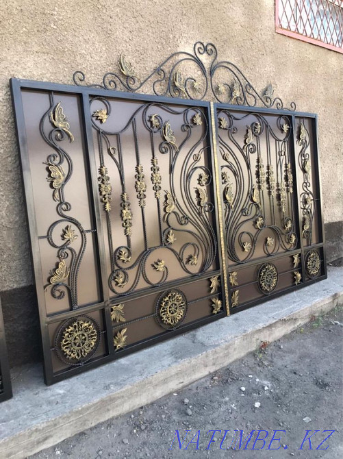 Gates and fences, wrought iron gates Karagandy - photo 7
