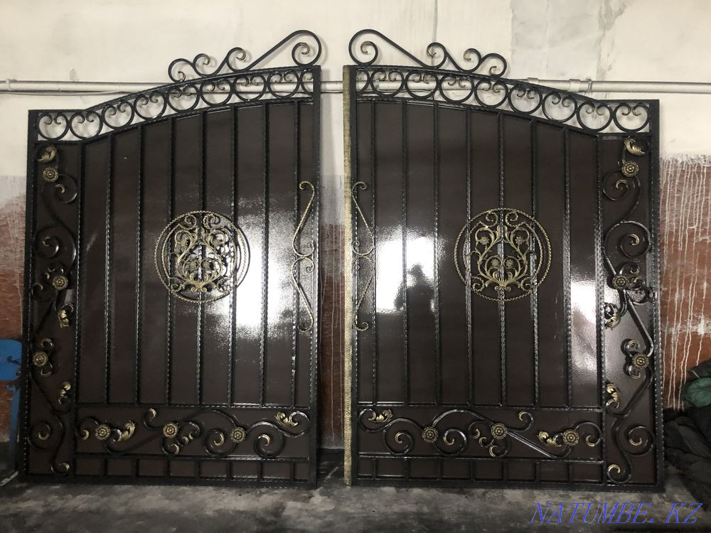 Gates and fences, wrought iron gates Karagandy - photo 4