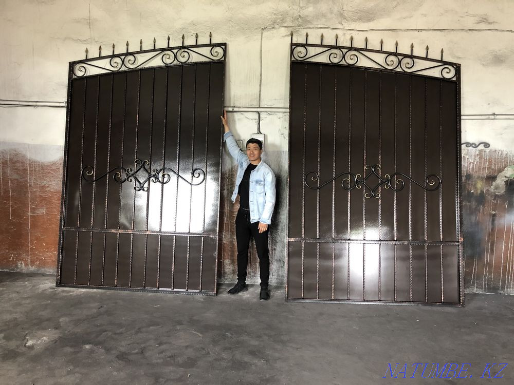 Gates and fences, wrought iron gates Karagandy - photo 8