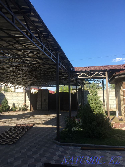 Ворота, навесы, фермы, сварочные, работы, Талдыкорган - изображение 7