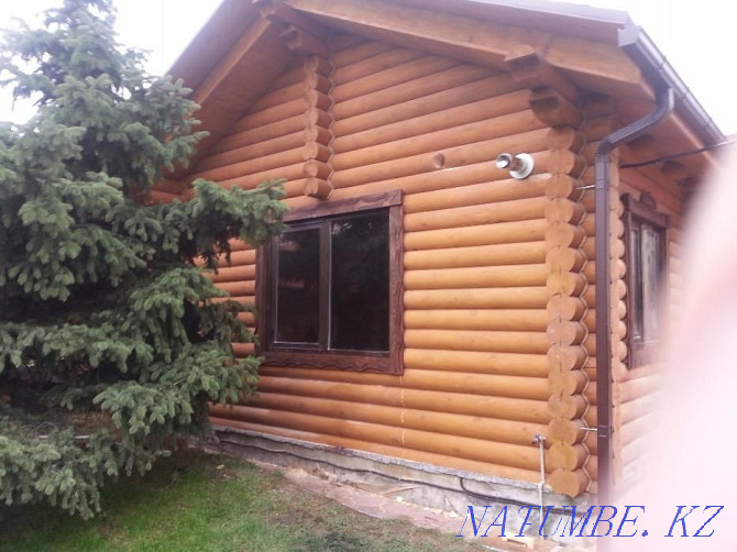 Country cottage, bath or gazebo from a log house. Almaty - photo 4