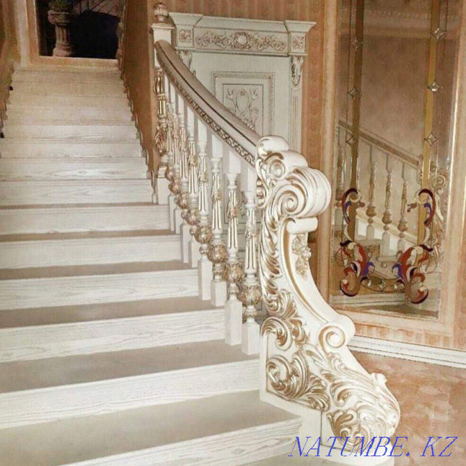 Stairs made of wood and metal Almaty - photo 3