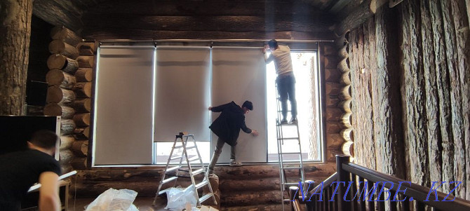 Installation of curtains, cornices, forging and all types of curtains Astana - photo 1