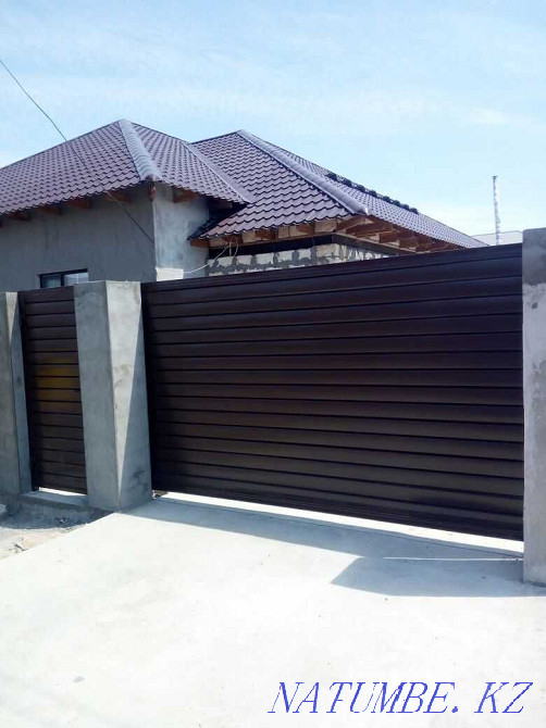 Automatic retractable, factory, self-welded gates Atyrau - photo 3