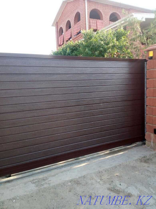 Automatic retractable, factory, self-welded gates Atyrau - photo 5