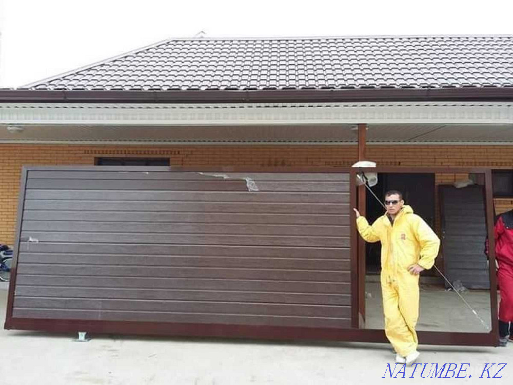 Automatic retractable, factory, self-welded gates Atyrau - photo 7