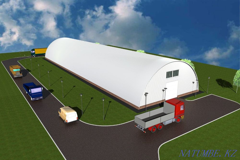 frameless hangar Turkestan - photo 1