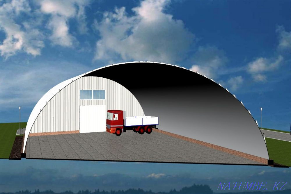 frameless hangar Turkestan - photo 2