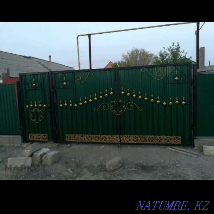 gate welding fence canopy urn welder welding forged railing grating Atyrau - photo 1