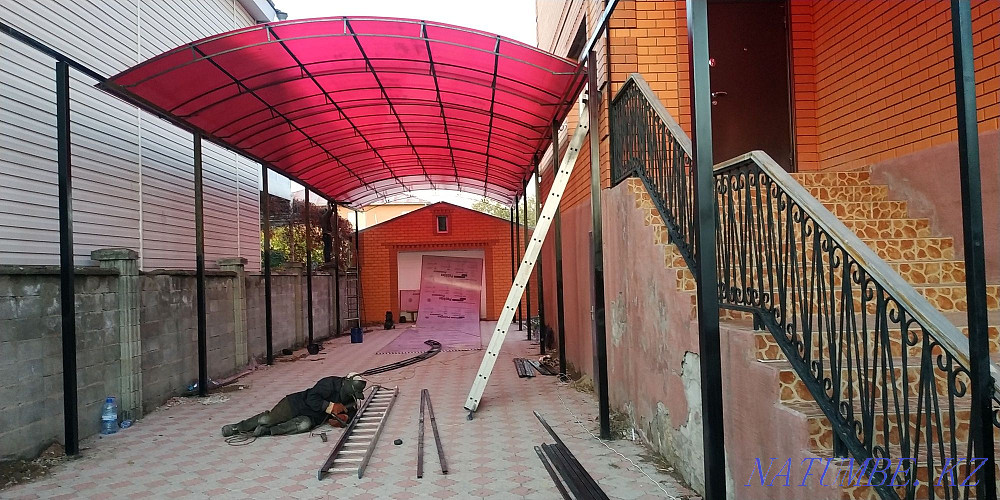 Swing 100000 lattice canopy railing welding gate welder Atyrau - photo 6