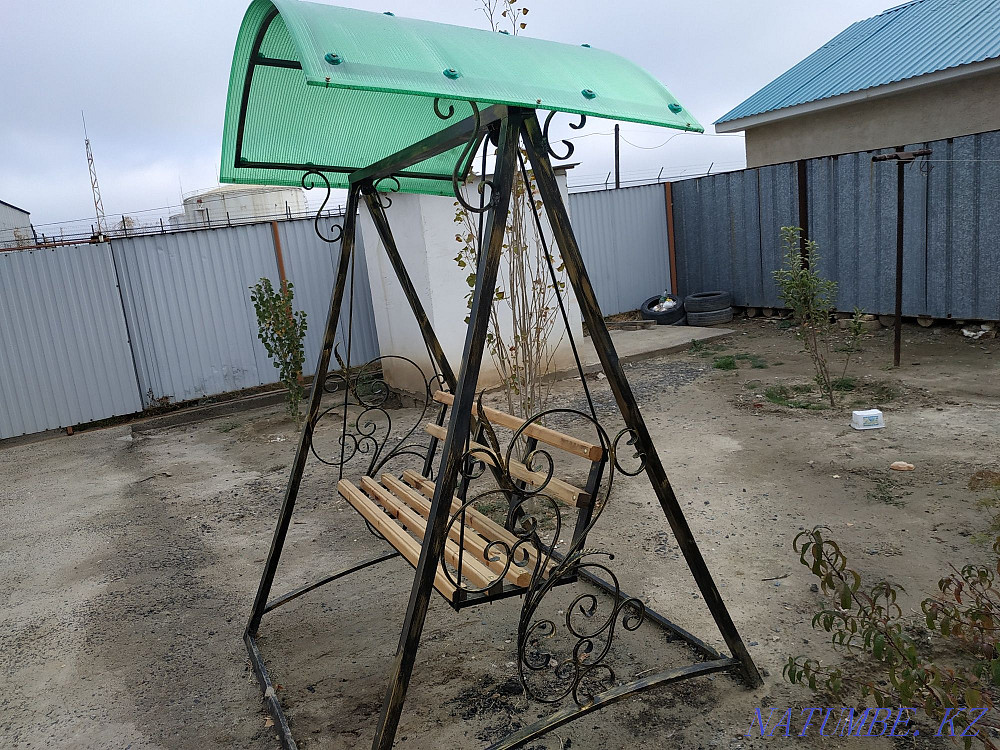 Swing 100000 lattice canopy railing welding gate welder Atyrau - photo 1