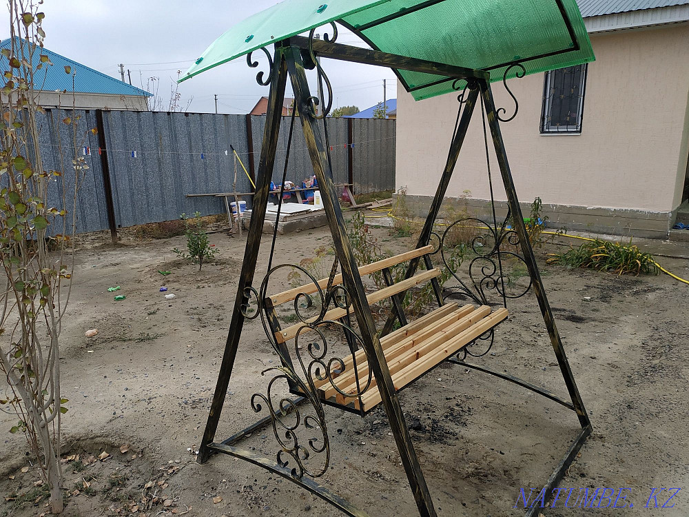 Swing 100000 lattice canopy railing welding gate welder Atyrau - photo 2