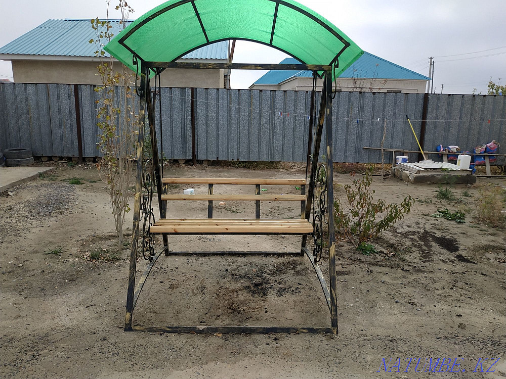 Swing 100000 lattice canopy railing welding gate welder Atyrau - photo 3