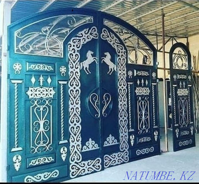 Gates, darbaza, ?a?pa, gates, ornaments, patterns, fences Atyrau - photo 1