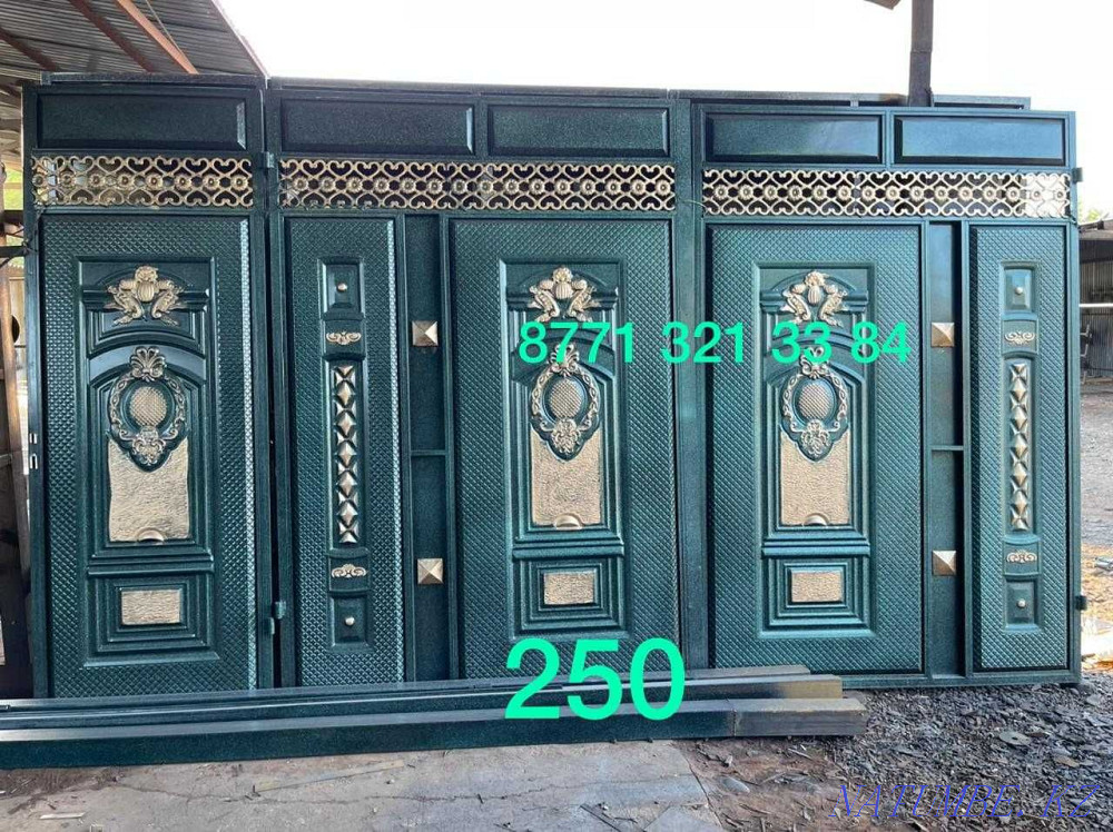 Ворота, ?а?па, дарбаза, варота орнаменты, узоры,ограждения Сарыагаш - изображение 3