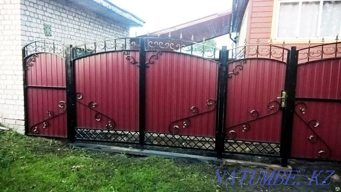 Gates, fences, fences, stairs, railings, awnings. Welding work. Rudnyy - photo 5