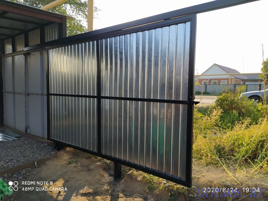 Gates, fences, fences, stairs, railings, awnings. Welding work. Rudnyy - photo 7