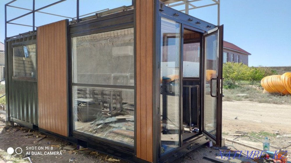 Переоборудование контейнеров, Монтаж торговых павильонов Актау - изображение 1