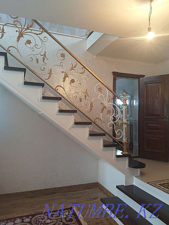 Metal stairs and awnings Almaty - photo 4