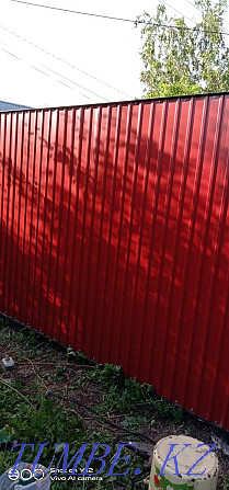 Fences from a professional sheet. Astana - photo 7