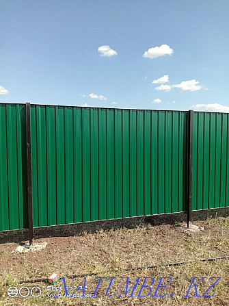 Fences from a professional sheet. Astana - photo 3