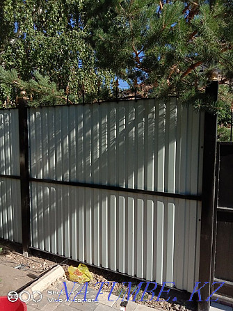 Fences from a professional sheet. Astana - photo 5