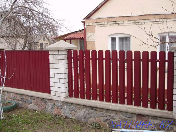 Metal fence Karagandy - photo 4