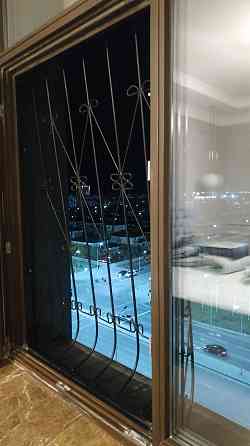 Металлические РЕШЕТКИ на окна, защита от ВЫПАДЕНИЕ детей Астана
