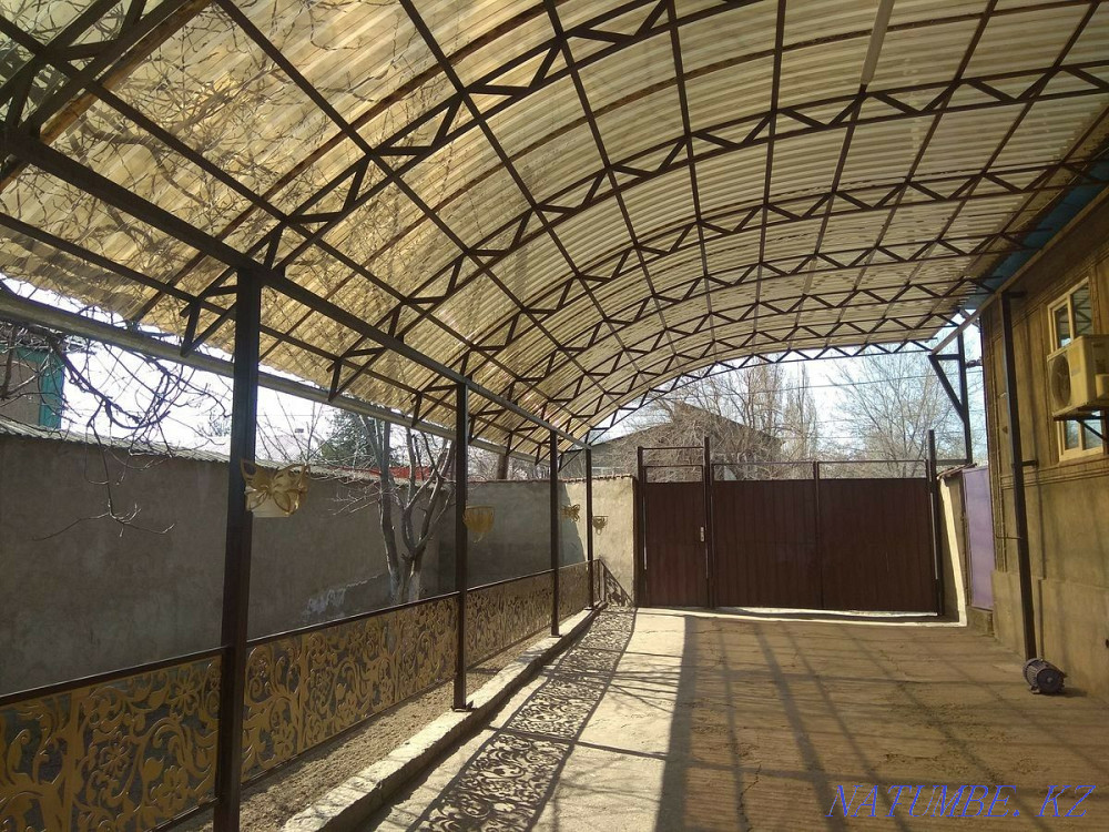 Canopy, canopy, gazebo, swing manufacturing and installation. Astana - photo 6