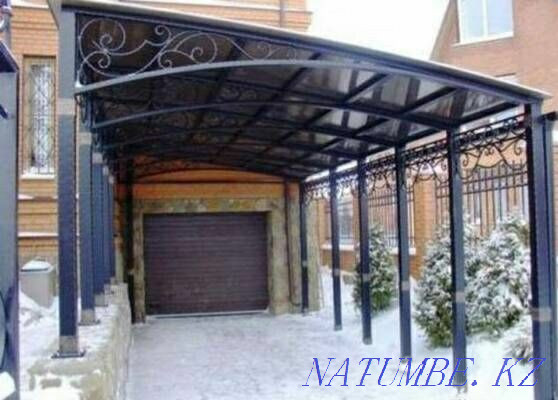 Canopy, canopy, gazebo, swing manufacturing and installation. Astana - photo 7
