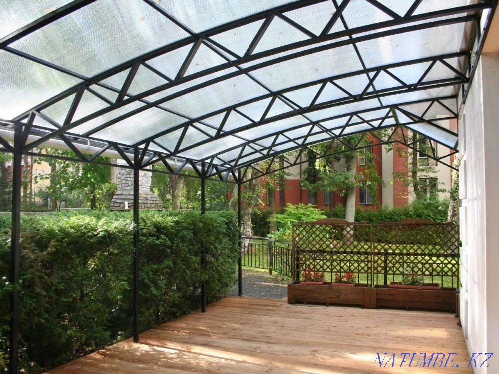 Canopy, canopy, gazebo, swing manufacturing and installation. Astana - photo 1