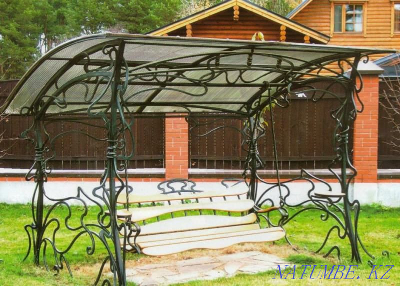 Canopy, canopy, gazebo, swing manufacturing and installation. Astana - photo 3
