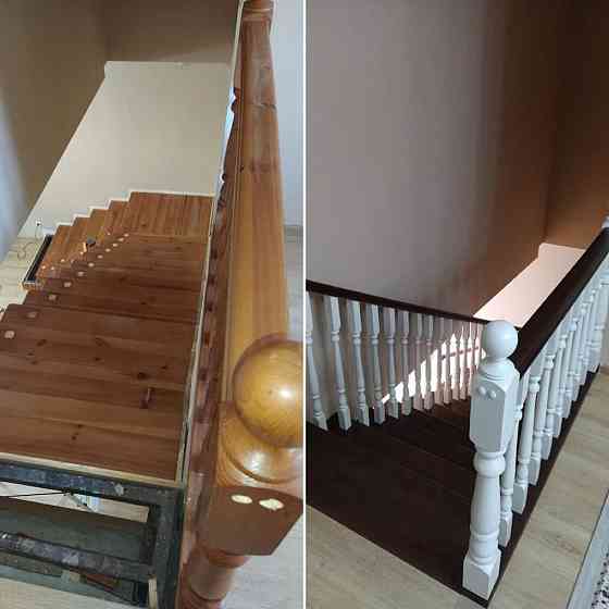 Изготовление лестниц, реставрация лестниц Алматы