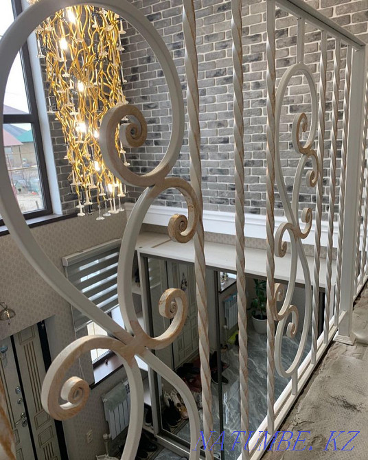 Forged railings of Almaty, votors, gratings, gates, metal structures Almaty - photo 3