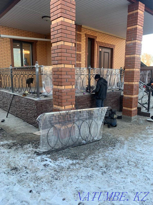 Forged railings of Almaty, votors, gratings, gates, metal structures Almaty - photo 7