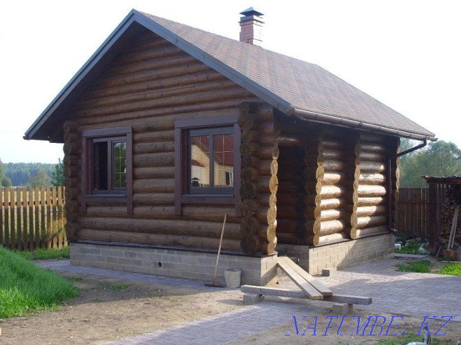 Log houses. Bath houses. from 70 000 tenge/m2 Karagandy - photo 6