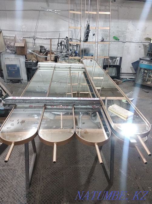The embodiment of Design ideas for metal and glass, mirrors! Astana - photo 8