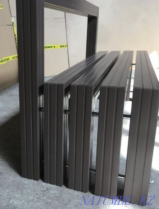 Bench made of wood-polymer composite Almaty - photo 4