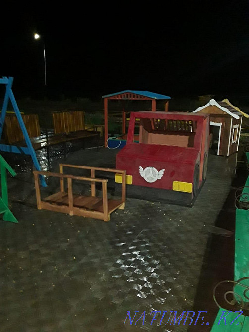 Балалар ойын алаңдары, әткеншектер, беседкалар, құмсалғыштар  отбасы  - изображение 7