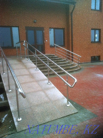 Chrome-plated railings, handrails, stair railings, etc. Aqtobe - photo 4
