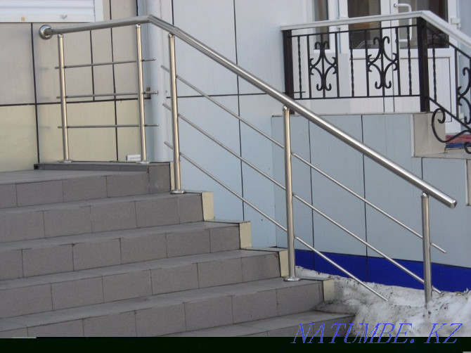 Chrome-plated railings, handrails, stair railings, etc. Aqtobe - photo 2