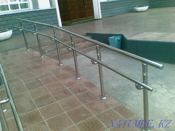Chrome-plated railings, handrails, stair railings, etc. Aqtobe - photo 3