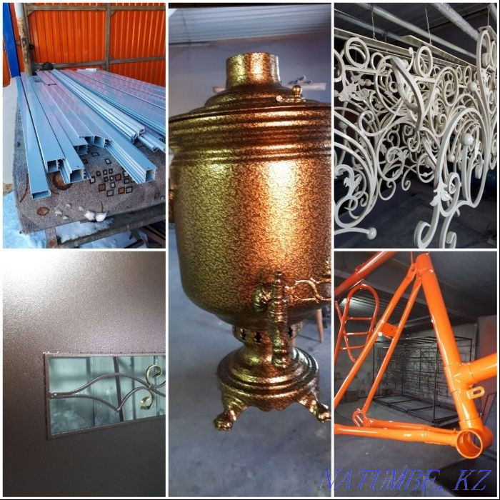 полимер цехы. Дискіні бояу. Еңістерді, бұрыштарды, төбелерді өндіру.  Қостанай  - изображение 8